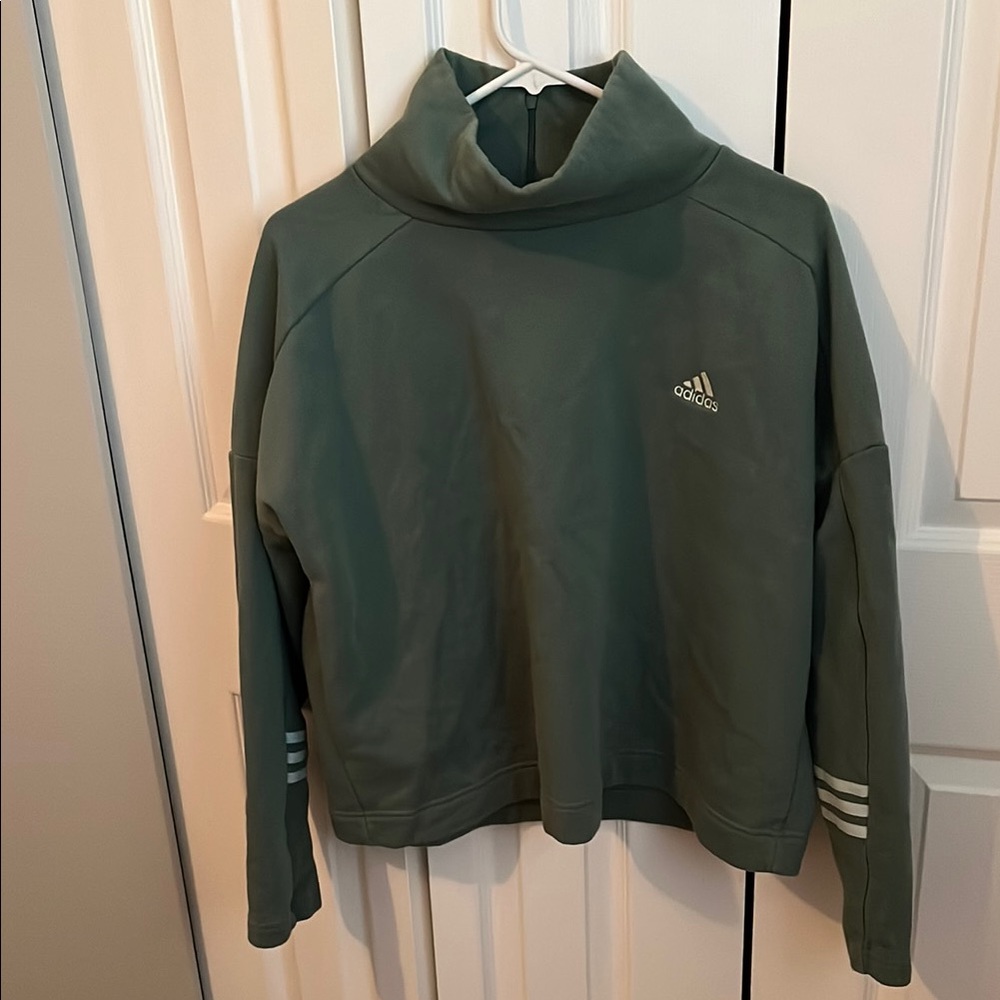 Adidas Green Pullover Sweatshirt